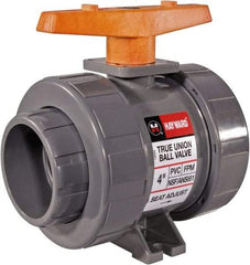 Hayward - 3" Pipe, Full Port, PVC Full Port Ball Valve - Bi-Directional, Socket Ends, Tee Handle, 225 WOG - Caliber Tooling