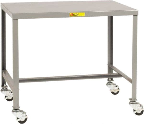 Little Giant - 24" Wide x 24" High x 18" Deep, Mobile Machine Table - 500 Lb Capacity - Caliber Tooling