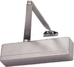 Sargent - Adjustable Solid Door Closer Manual Damper - Aluminum (Satin) Finish - Caliber Tooling