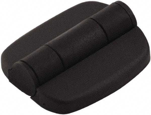 Made in USA - 1.91" Long x 1.73" Wide, Detent Hinge - Nylon, Black Finish - Caliber Tooling