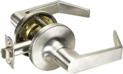 Yale - Privacy Lever Lockset - 2-3/4" Back Set, Steel, Brushed Chrome Finish - Caliber Tooling