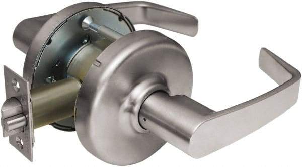 Corbin Russwin - Passage Lever Lockset - 2-3/4" Back Set, Steel, Brushed Chrome Finish - Caliber Tooling