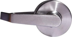 Arrow Lock - Entry Lever Lockset - 2-3/4" Back Set, Steel, Brushed Chrome Finish - Caliber Tooling