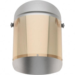 Oberon - Face Shield & Headgear Set - CLR GOLD HEAT REFLCTVE FACESHIELD W/ADAPTERS - Caliber Tooling