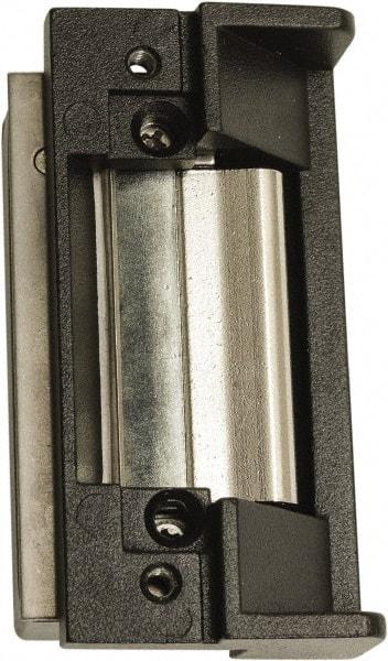 Rutherford - 4.88" Long x 1-1/4" Wide, Satin Stainless Steel Finish, Electric Door Strike - 24 Volt, VDC Power, Zinc Alloy - Caliber Tooling