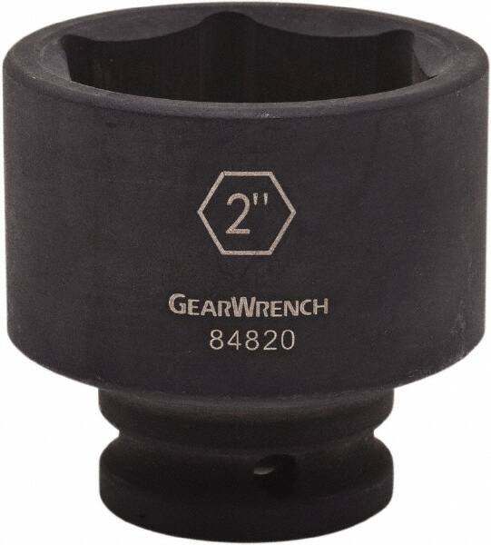 GearWrench - 3/4" Drive 5/8" Standard Impact Socket - 6 Points, 2" OAL - Caliber Tooling