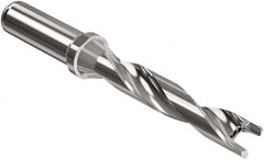 Seco - Crownloc Plus Series, 18 Head Connection, 5xD, 20mm Shank Diam, Drill Body - 125.3mm Body to Flange Length, SD405 Toolholder, 18mm Nose Diam, 107.3mm Flute Length - Caliber Tooling