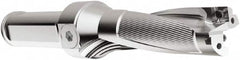 Seco - 90.42mm Max Drill Depth, 3xD, 30.15mm Diam, Indexable Insert Drill - 2 Inserts, 1-1/4" Shank Diam, Straight Shank - Caliber Tooling