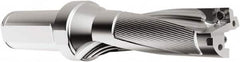 Seco - 125mm Max Drill Depth, 3xD, 41.5mm Diam, Indexable Insert Drill - 2 Inserts, 40mm Shank Diam, Straight Shank - Caliber Tooling