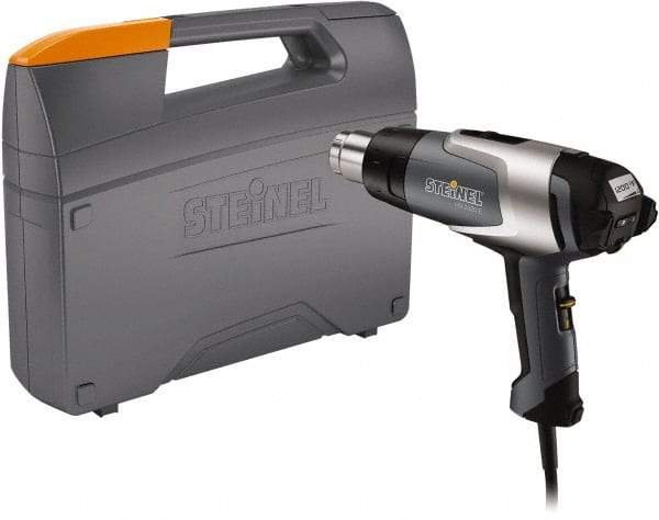 Steinel - 120 to 1,200°F Heat Setting, 4 to 13 CFM Air Flow, Heat Gun - 120 Volts, 13.5 Amps, 1,600 Watts, 6' Cord Length - Caliber Tooling