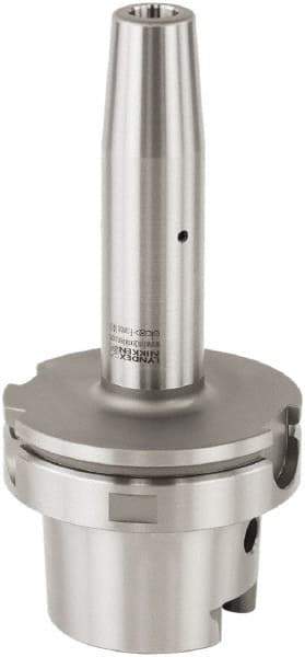 Lyndex - 1/4" Hole Diam, HSK100A Taper Shank Shrink Fit Tool Holder & Adapter - 6.3" Projection, 0.83" Nose Diam, Through Coolant - Exact Industrial Supply