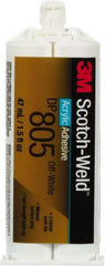 3M - 48.5 mL Cartridge Two Part Acrylic Adhesive - 3 to 4 min Working Time - Caliber Tooling