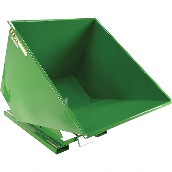 Vestil - Hoppers & Basket Trucks Additional Information: Complies w/OSHA General Industry Rule 29 CFR 1910.178(m)(5)(iii) - allows operator to remain at controls of truck throughout the dumping process - Caliber Tooling