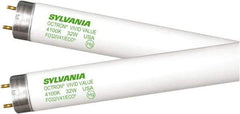 SYLVANIA - 32 Watt Fluorescent Tubular Medium Bi-Pin Lamp - 5,000°K Color Temp, 2,500 Lumens, T8, 22,000 hr Avg Life - Caliber Tooling