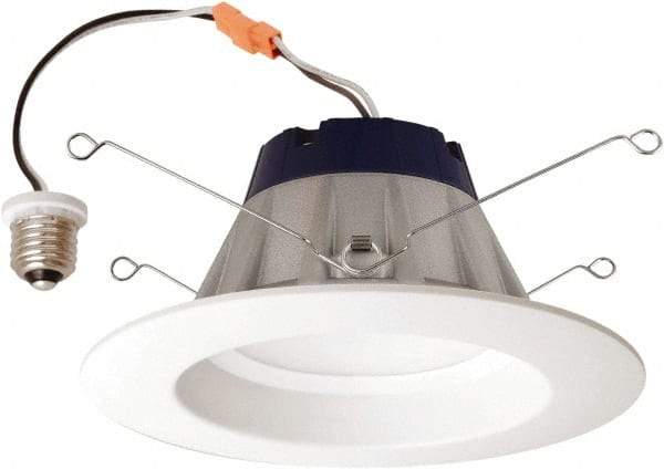 SYLVANIA - 3.35" Long x 7-5/16" Wide LED Downlight - 10 Watt, IC Rated, Aluminum, Recessed Housing - Caliber Tooling