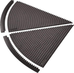 Notrax - 3' Long x 28" Wide x 5/8" Thick, Anti-Fatigue Modular Matting Tiles - 4 Interlocking Sides, Black, For Dry Areas, Series 432 - Caliber Tooling