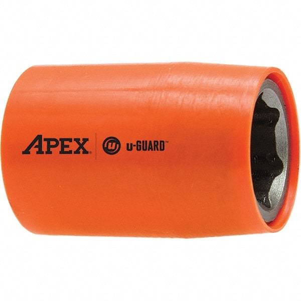 Apex - 1/2" Drive, Square Drive Socket - 1.567" OAL - Caliber Tooling