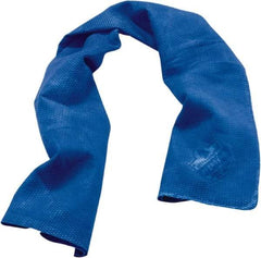 Ergodyne - Size 29-1/2", Cooling Towel - Blue Solid Pattern, PVA - Caliber Tooling