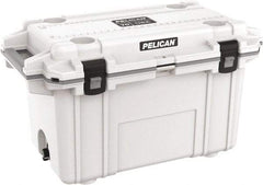 Pelican Products, Inc. - 70 Qt Cooler - Polypropylene, White/Gray - Caliber Tooling