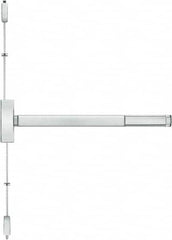 Stanley - Left & Right Hand, Surface Vertical Rod - Satin Stainless Steel Finish, 28 to 36" Door Width, Grade 1 - Caliber Tooling