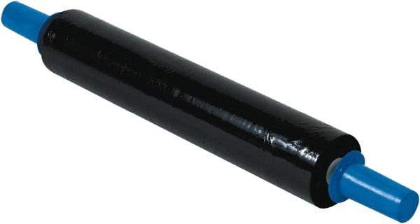 GoodWrappers - 20" x 800' 120 Gauge Black UVI Stretch Film - Caliber Tooling