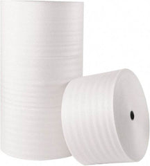 Made in USA - 900' Long x 24" Wide x 1/16" Thick, Polyethylene Foam - White - Caliber Tooling