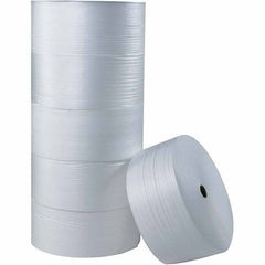 Made in USA - 250' Long x 72" Wide x 1/4" Thick, Foam Roll - White - Caliber Tooling