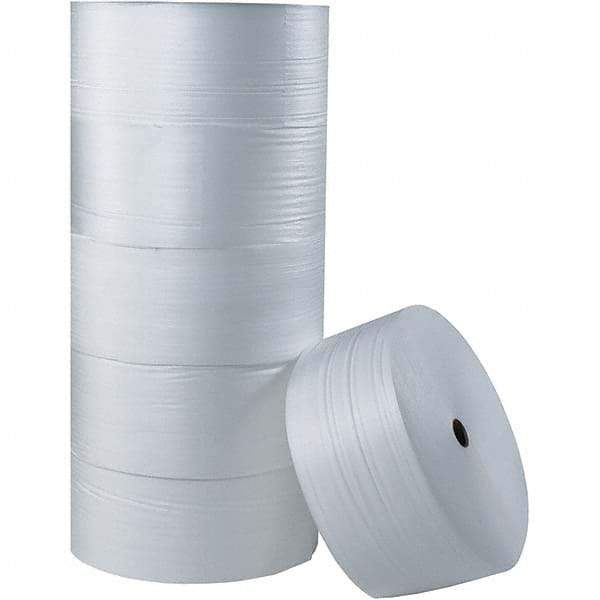 Made in USA - 550' Long x 72" Wide x 1/8" Thick, Foam Roll - White - Caliber Tooling