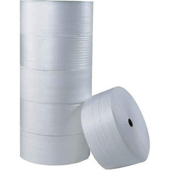 Made in USA - 750' Long x 18" Wide x 3/32" Thick, Foam Roll - White - Caliber Tooling