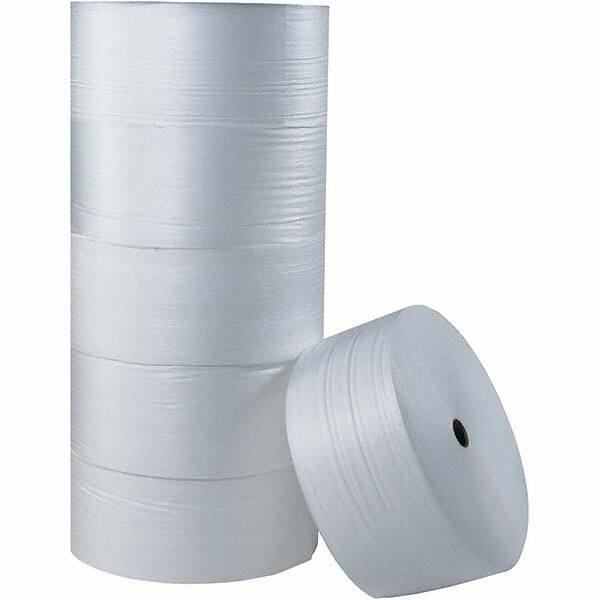 Made in USA - 750' Long x 48" Wide x 3/32" Thick, Foam Roll - White - Caliber Tooling