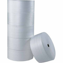 Made in USA - 750' Long x 48" Wide x 3/32" Thick, Foam Roll - White - Caliber Tooling