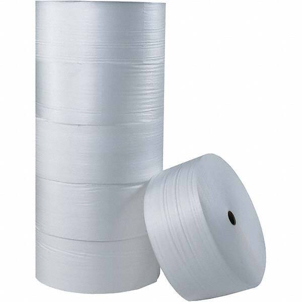 Made in USA - 1,250' Long x 72" Wide x 1/16" Thick, Foam Roll - White - Caliber Tooling