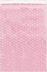 Value Collection - 23-1/2" Long x 18" Wide, Adhesive Flap Antistatic Bubble Pouch - Pink, Standard Grade - Caliber Tooling