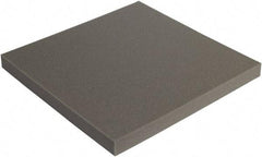 Made in USA - 24" Wide x 2" Thick, Foam Sheets - Charcoal - Caliber Tooling