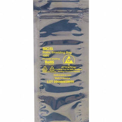 Made in USA - 30" Long x 6" Wide, 3.1 mil Thick, Self Seal Static Shield Bag - Transparent, Metal-In, Standard Grade - Caliber Tooling