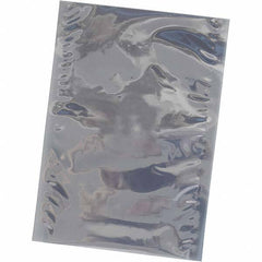 Made in USA - 8" Long x 6" Wide, 3 mil Thick, Open Top Open End Static Protection Bag - Transparent, Standard Grade - Caliber Tooling