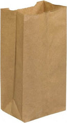 Made in USA - Kraft Grocery Bag - 4-3/4 x 2-15/16 x 8-9/16, Kraft - Caliber Tooling