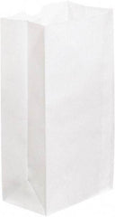 Made in USA - Kraft Grocery Bag - 6-1/8 x 4 x 12-3/8, White - Caliber Tooling