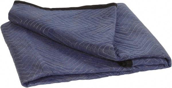 Value Collection - 72" Long x 80" Wide Cotton/Poly Blend Tarp & Dust Cover - Blue - Caliber Tooling