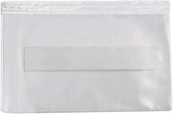 Superscan - 50 Piece Clear Press-On Vinyl Envelope - 2" High x 3-1/2" Wide - Caliber Tooling