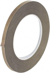 Made in USA - 18 Yd Long x 1/4" Wide, Brown Silicone PTFE Tape - 3 mil Thick - Caliber Tooling