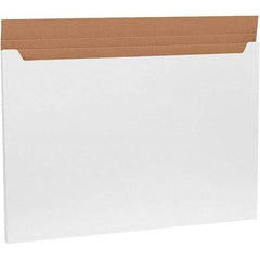 Made in USA - 26" Wide x 38" Long x 1" High Rectangle Crush Proof Mailers - 1 Wall, White - Caliber Tooling