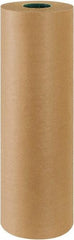 Made in USA - 600' Long x 24" Wide Roll of Kraft Paper with 10# Gloss Polyethylene - 50 Lb Paper Weight - Caliber Tooling