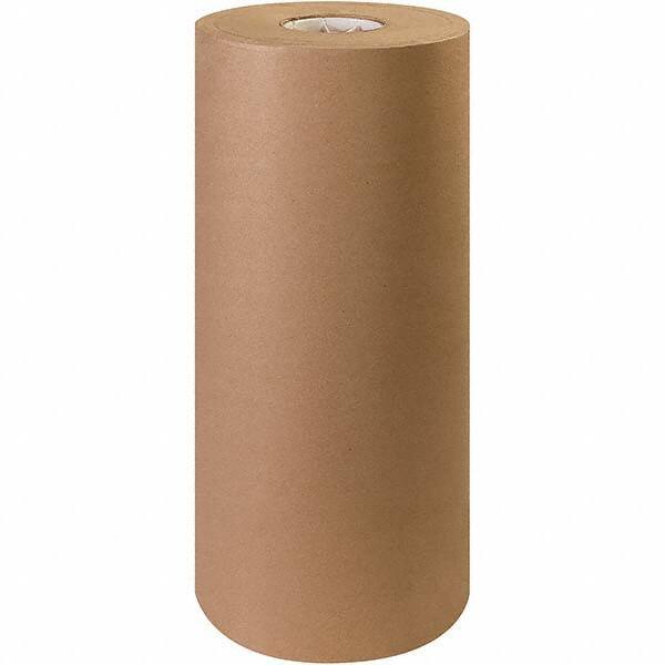 Made in USA - 720' Long x 20" Wide Roll of Recycled Kraft Paper - 50 Lb Paper Weight - Caliber Tooling