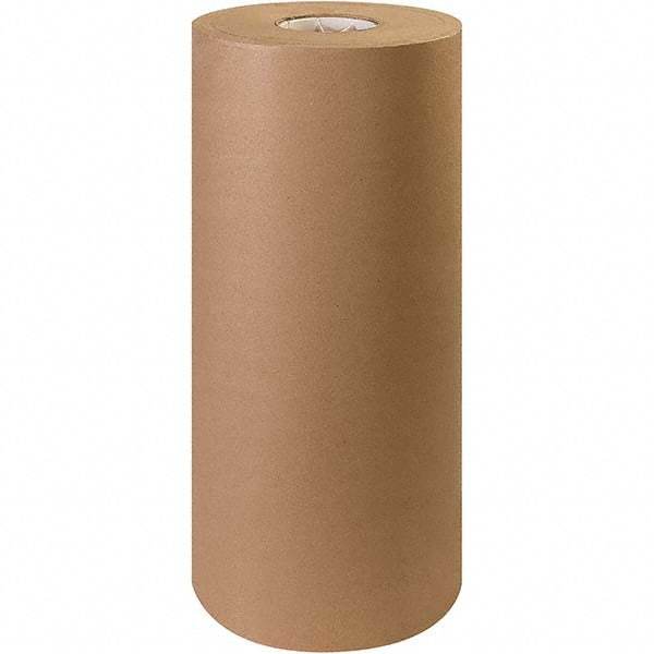 Made in USA - 1,200' Long x 20" Wide Roll of Recycled Kraft Paper - 30 Lb Paper Weight - Caliber Tooling