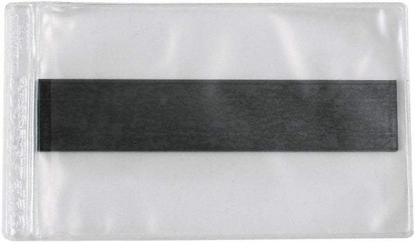 Superscan - 50 Piece Clear Magnetic Vinyl Envelope - 2" High x 3-1/2" Wide - Caliber Tooling