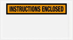 Value Collection - 1,000 Piece, 5-1/2" Long x 10" Wide, Packing List Envelope - Instructions Enclosed, Orange - Caliber Tooling