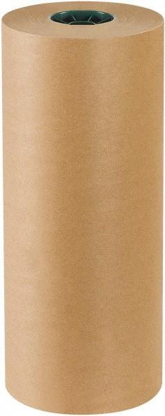 Made in USA - 600' Long x 18" Wide Roll of Kraft Paper with 10# Gloss Polyethylene - 50 Lb Paper Weight - Caliber Tooling