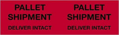 Tape Logic - 10" Long, Fluorescent Red Paper Shipping Label - For Multi-Use - Caliber Tooling