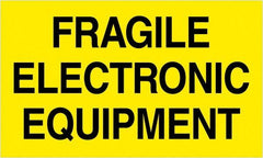 Tape Logic - 5" Long, Fluorescent Yellow Paper Shipping Label - For Multi-Use - Caliber Tooling